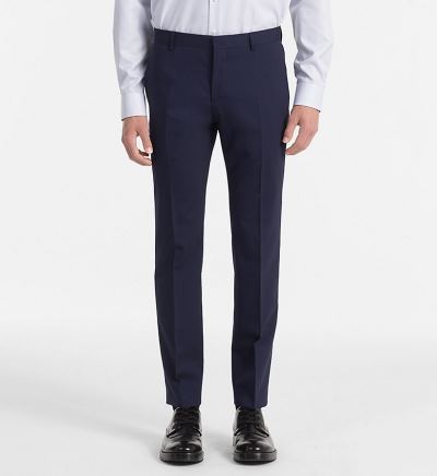 Calvin Klein Ruhák HU410159 | Calvin Klein Suit Férfi Nadrág MélySötétkék